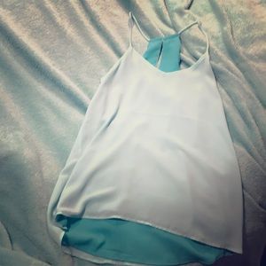 Teal tank